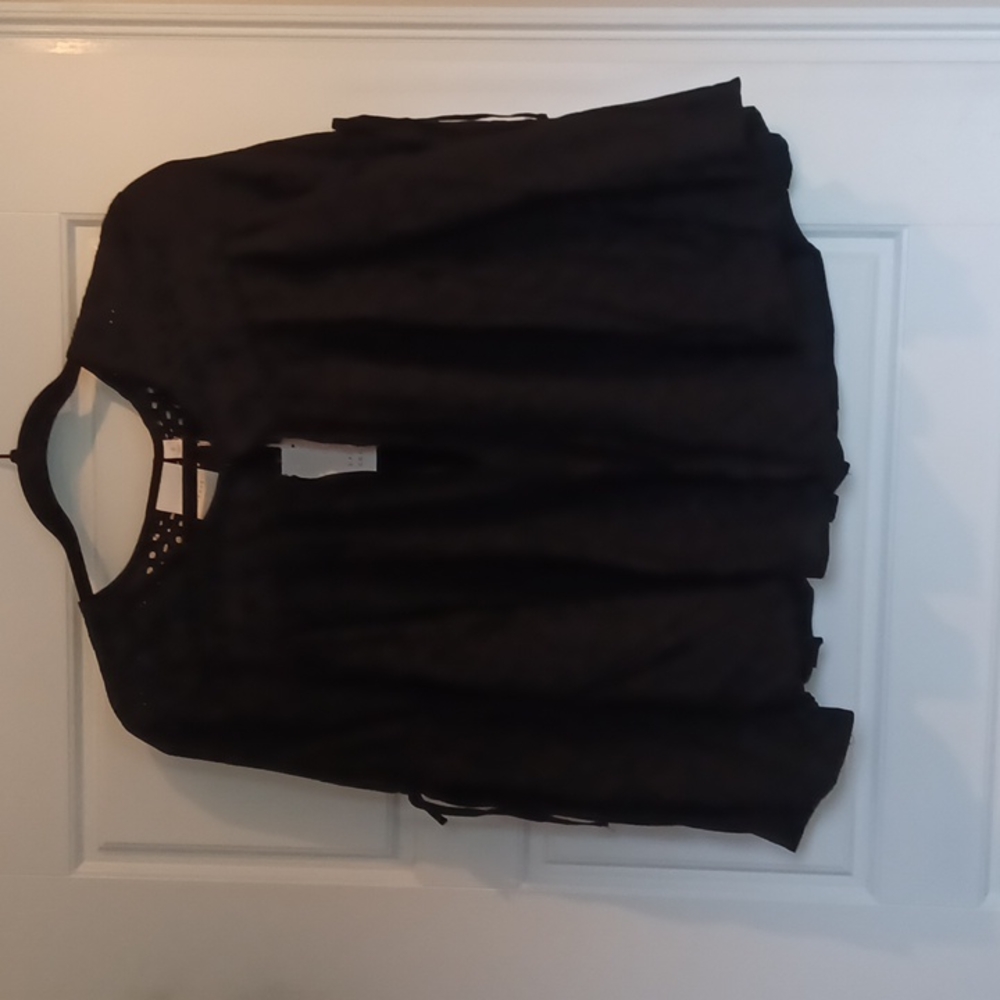 Lauren Conrad cardigan,black,  Small